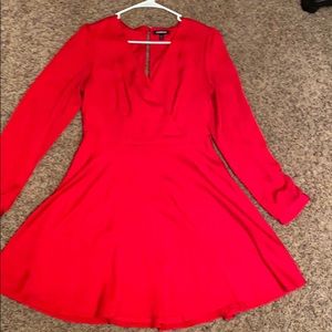 Express Faux Satin dress